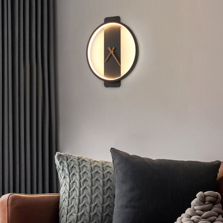 Luxe Klokvormige LED Wandlamp Goud Zwart – Modern Design voor Binnen met Energiezuinige Verlichting 10