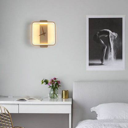Luxe Klokvormige LED Wandlamp Goud Zwart – Modern Design voor Binnen met Energiezuinige Verlichting 12