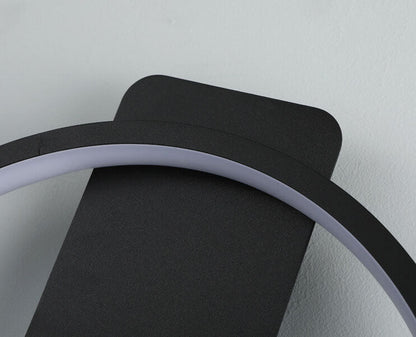 Luxe Klokvormige LED Wandlamp Goud Zwart – Modern Design voor Binnen met Energiezuinige Verlichting 3