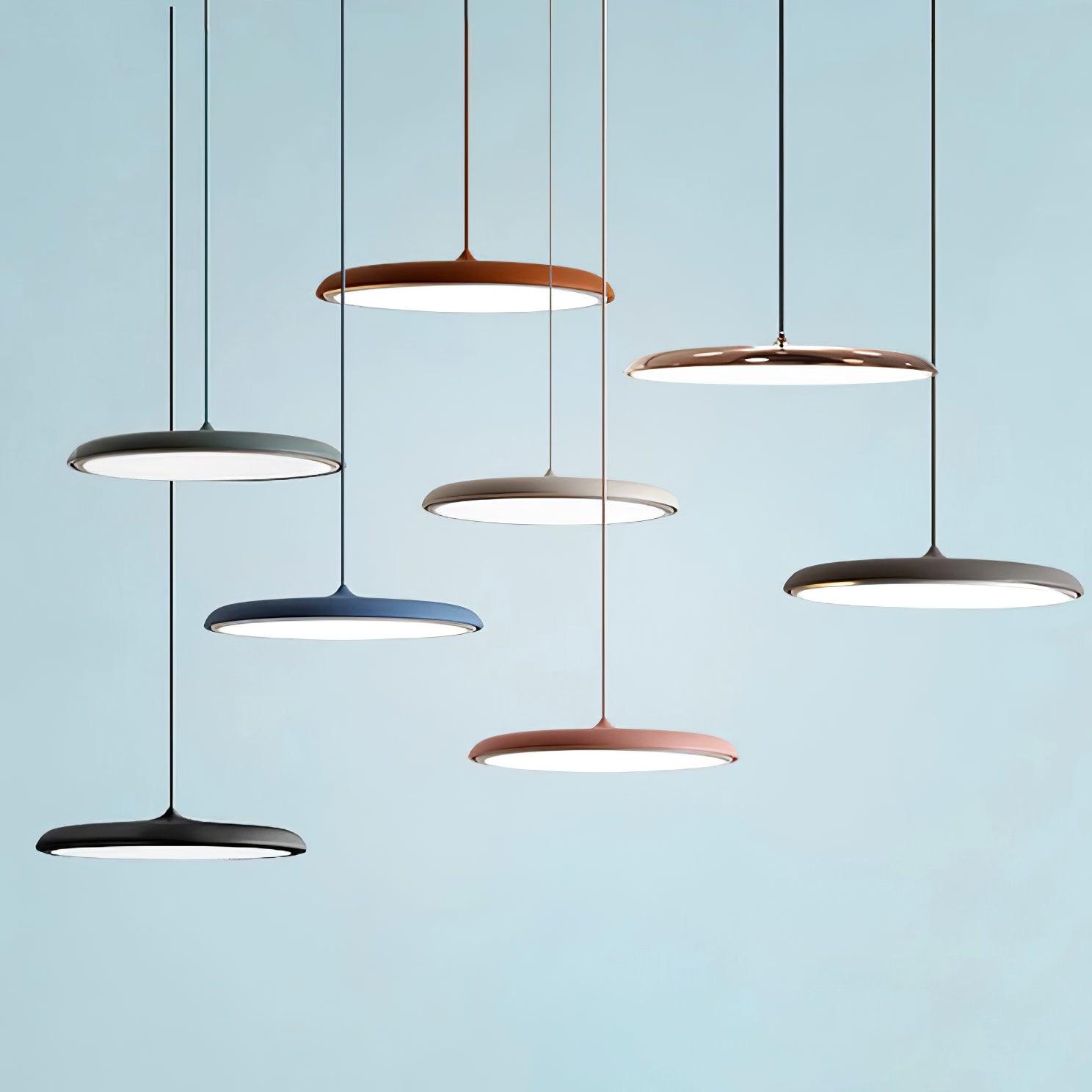 Minimalistische Hanglamp Zwart voor Eettafel – Duurzaam Metaal en Acrylaat met Inclusief Lampen 2