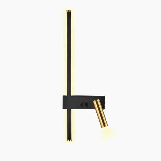 Modern Wandlamp van Aluminium met LED Lichtbron - Minimalistisch Muurlamp Ontwerp voor Stijlvolle Verlichting 1