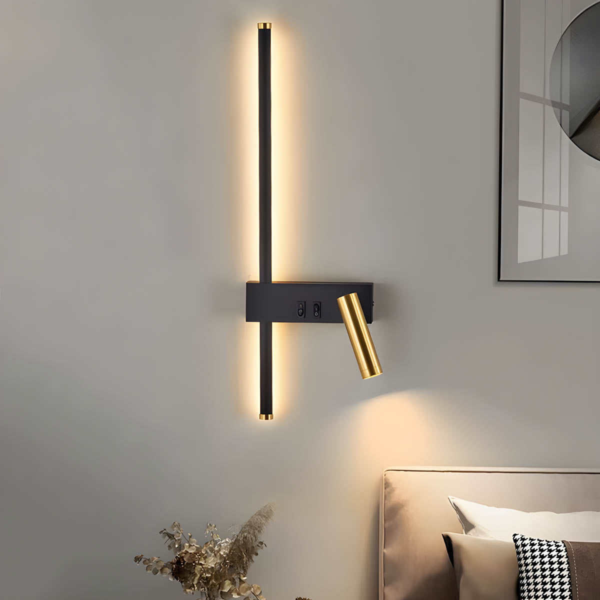 Modern Wandlamp van Aluminium met LED Lichtbron - Minimalistisch Muurlamp Ontwerp voor Stijlvolle Verlichting 2