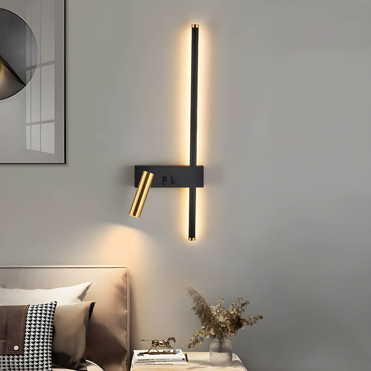 Modern Wandlamp van Aluminium met LED Lichtbron - Minimalistisch Muurlamp Ontwerp voor Stijlvolle Verlichting 5