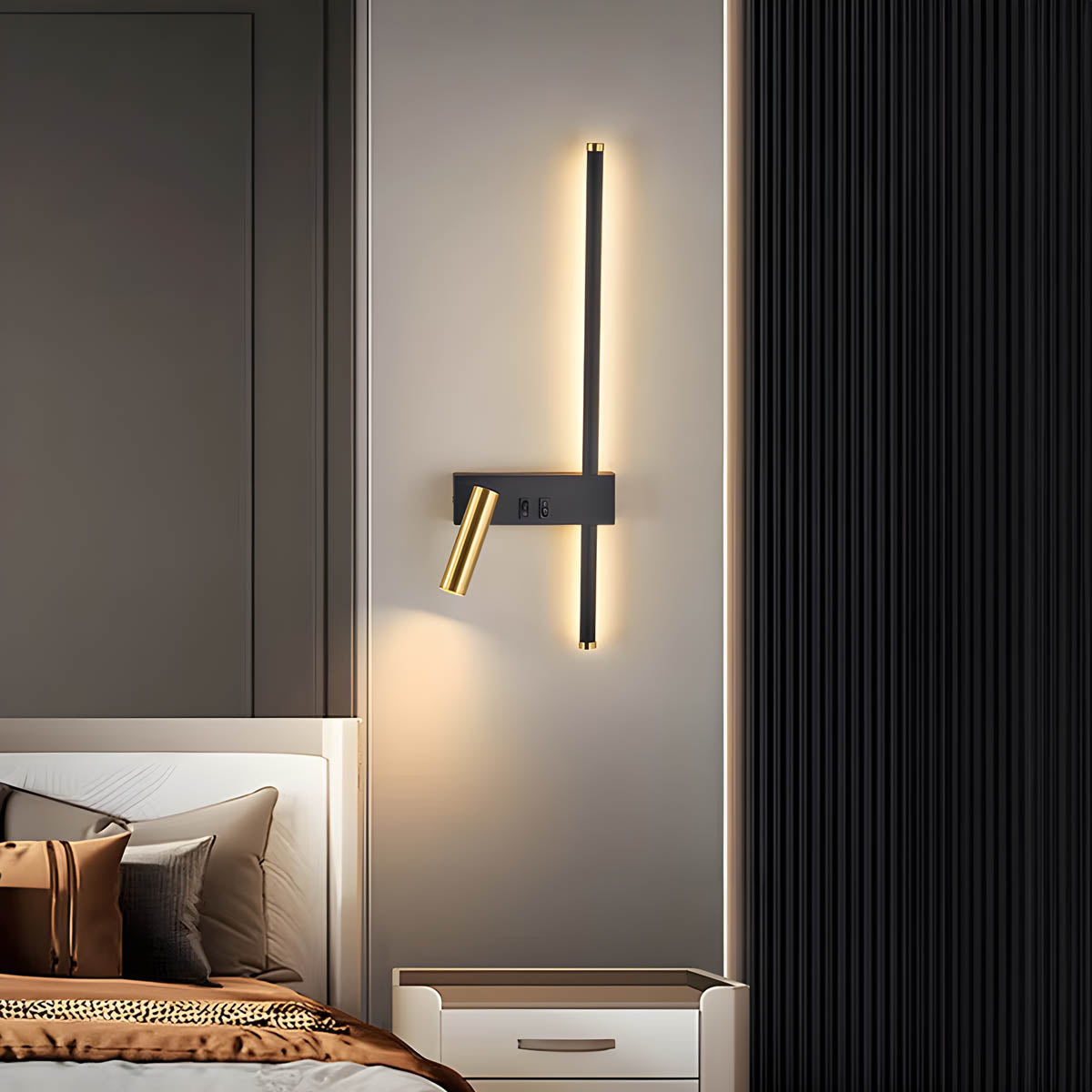 Modern Wandlamp van Aluminium met LED Lichtbron - Minimalistisch Muurlamp Ontwerp voor Stijlvolle Verlichting 7