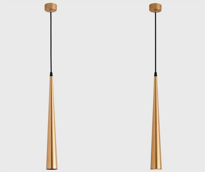 Moderne Dimbare LED-pendellamp van Aluminium – Kegelvormig Ontwerp voor Stijlvolle Verlichting 0