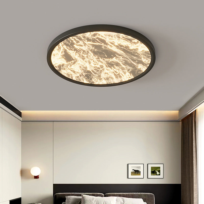 Moderne Dimbare LED Plafondlamp - Minimalistische Plafonniere voor Slaapkamer en Woonkamer, Verkrijgbaar in 30cm, 40cm en 50cm 0