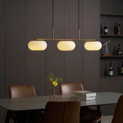 Moderne Driehoekige Hanglamp Gouden Afwerking – Verstelbare Hoogte voor Eettafel en Woonkamer Verlichting 3