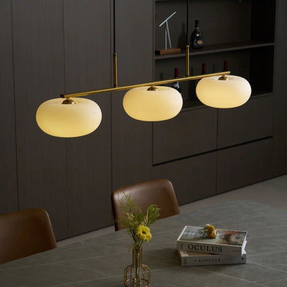 Moderne Driehoekige Hanglamp Gouden Afwerking – Verstelbare Hoogte voor Eettafel en Woonkamer Verlichting 4