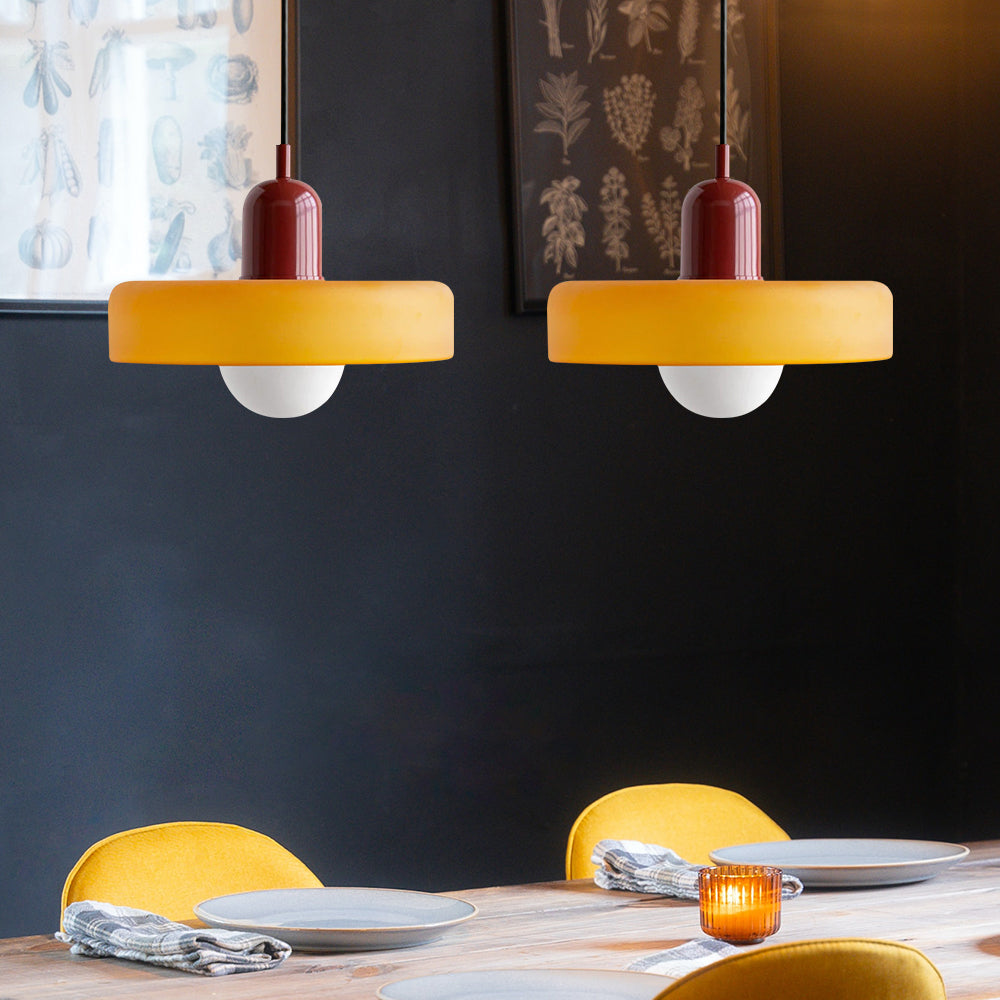 Moderne Dubbele Hanglamp van Glas met G9 Fitting voor Eettafel en Woonkamer - Zwart, 35 cm Diameter, Sfeervolle Verlichting 13