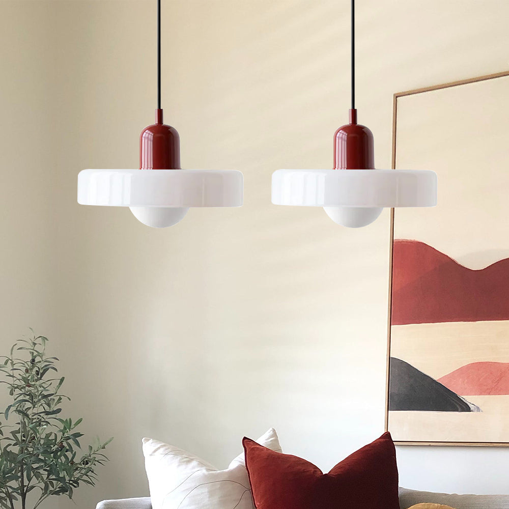 Moderne Dubbele Hanglamp van Glas met G9 Fitting voor Eettafel en Woonkamer - Zwart, 35 cm Diameter, Sfeervolle Verlichting 18