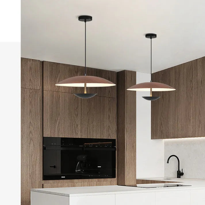 Moderne Hanglamp Ø35 en Ø45 cm voor Eettafel of Woonkamer – Tweekleurig Design voor Stijlvolle Verlichting 1