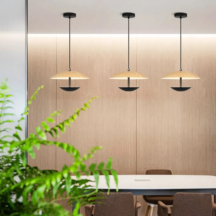Moderne Hanglamp Ø35 en Ø45 cm voor Eettafel of Woonkamer – Tweekleurig Design voor Stijlvolle Verlichting 2
