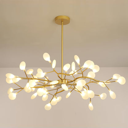 Moderne Hanglamp met Witte Acryl Lampkoppen voor Woonkamer of Slaapkamer – Organisch Design en LED Verlichting 15