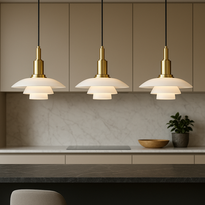 Moderne Hanglamp van Glas en Metaal voor Eettafel en Woonkamer – Verstelbare LED Verlichting met Sfeervolle Warmte 7