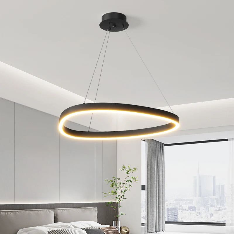Moderne LED Plafondlamp 50 cm Wit – Elegante Plafondlamp voor Slaapkamer en Woonkamer met Energiezuinige Verlichting 3