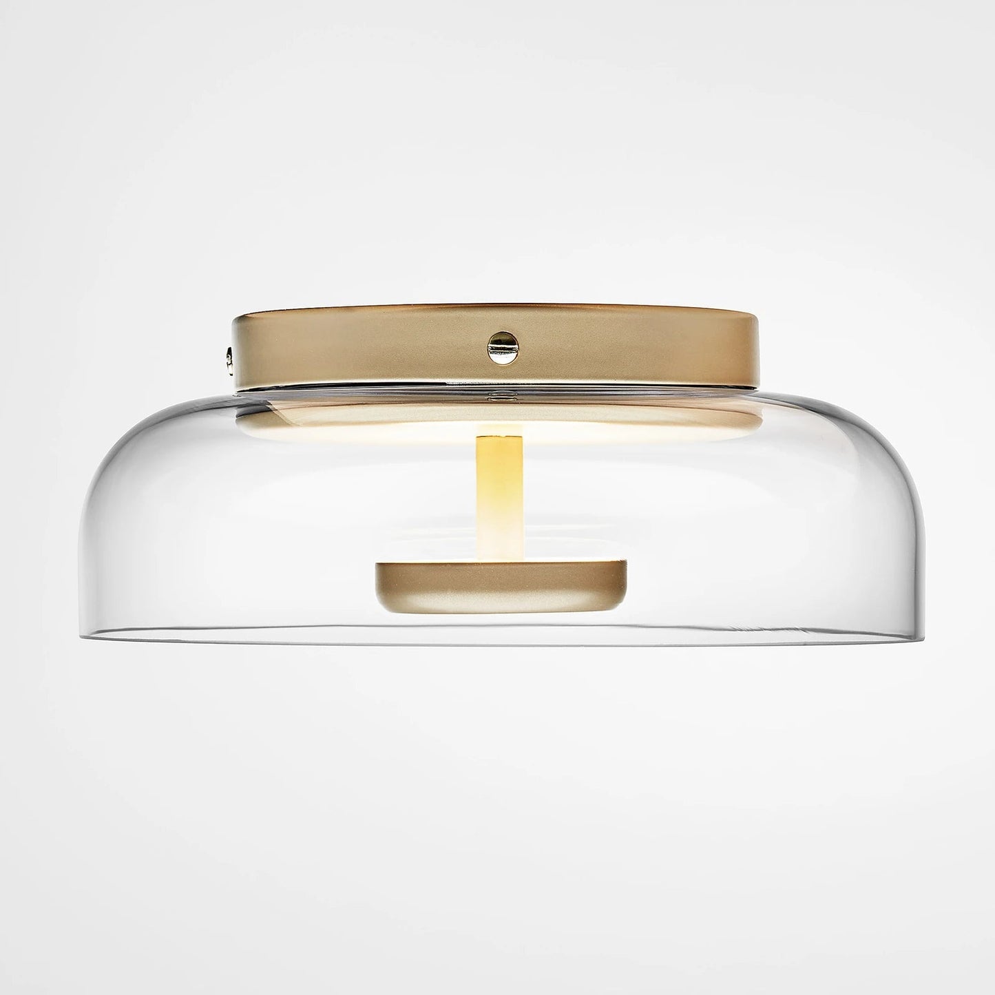 Moderne LED Plafondlamp Plafonnière in Rookgrijs of Amber – Compact en Energiezuinig voor Slaapkamer of Hal 2