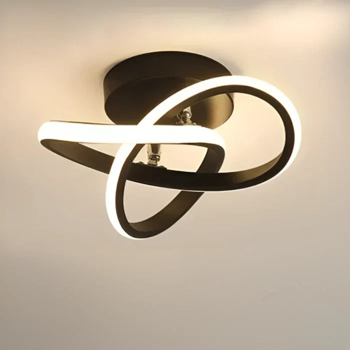 Moderne LED Plafondlamp met Dubbel Ring Design – Energiezuinig en Stijlvol voor Slaapkamer en Woonkamer 7