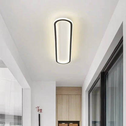 Moderne LED Plafondlamp met Minimalistisch Design voor Slaapkamer en Woonkamer - Neutraal, Geïntegreerde LED Verlichting 0