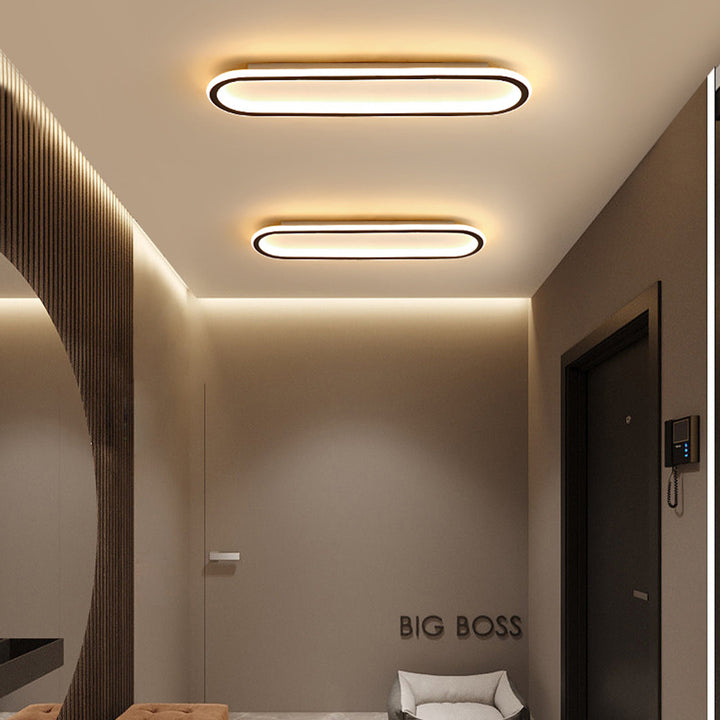 Moderne LED Plafondlamp met Minimalistisch Design voor Slaapkamer en Woonkamer - Neutraal, Geïntegreerde LED Verlichting 5
