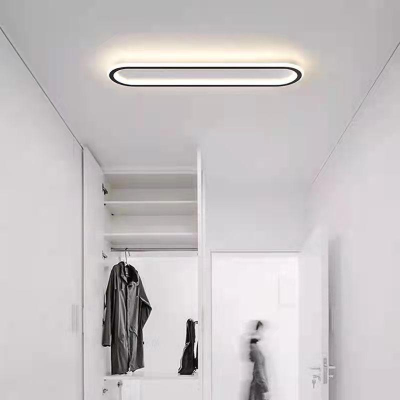 Moderne LED Plafondlamp met Minimalistisch Design voor Slaapkamer en Woonkamer - Neutraal, Geïntegreerde LED Verlichting 8
