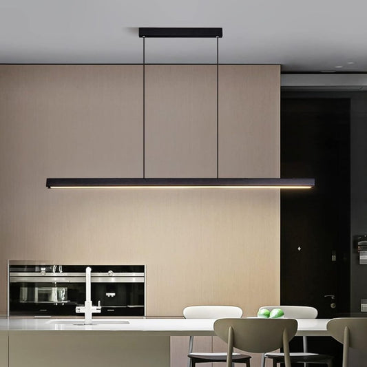 Moderne Linea Hanglamp met Dimbare LED en Geheugenfunctie – Verkrijgbaar in 80, 100 en 120 cm 0