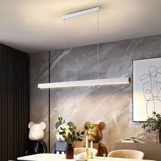 Moderne Linea Hanglamp met Dimbare LED en Geheugenfunctie – Verkrijgbaar in 80, 100 en 120 cm 1