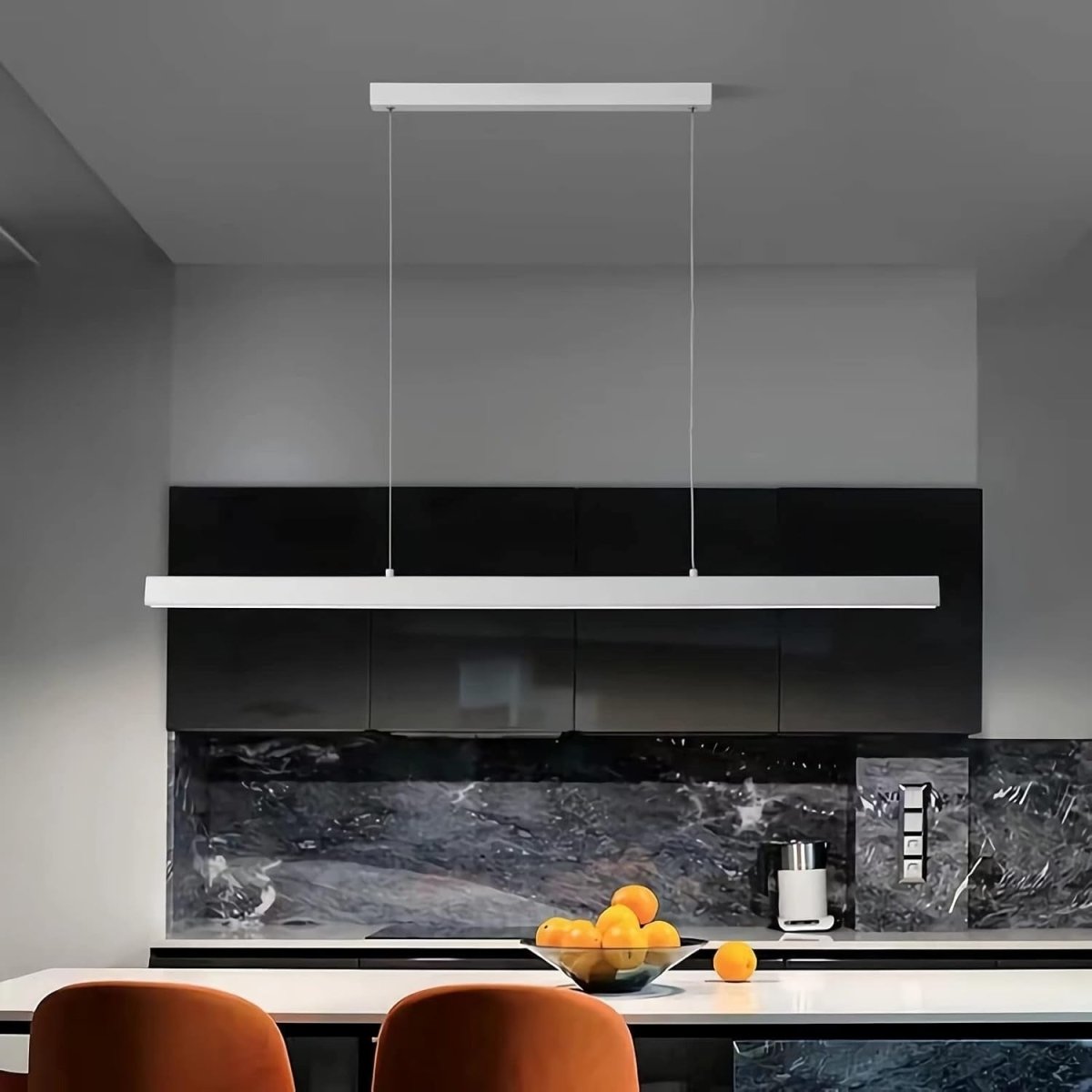 Moderne Linea Hanglamp met Dimbare LED en Geheugenfunctie – Verkrijgbaar in 80, 100 en 120 cm 8