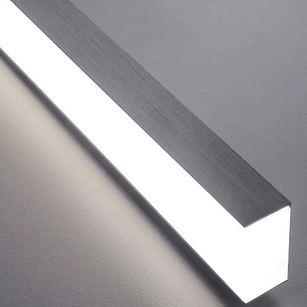 Moderne Lineaire Hanglamp in Zwart Aluminium met Dimbare LED en Instelbare Lichtkleuren 5