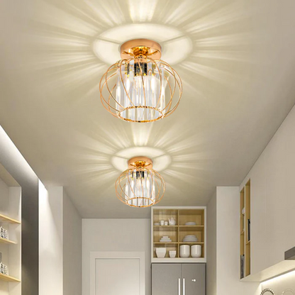 Moderne Plafondlamp Zwart van Glas – Elegante Plafonnière voor Sfeervolle Verlichting in Slaapkamer en Woonkamer 1