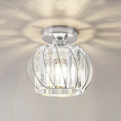 Moderne Plafondlamp Zwart van Glas – Elegante Plafonnière voor Sfeervolle Verlichting in Slaapkamer en Woonkamer 2