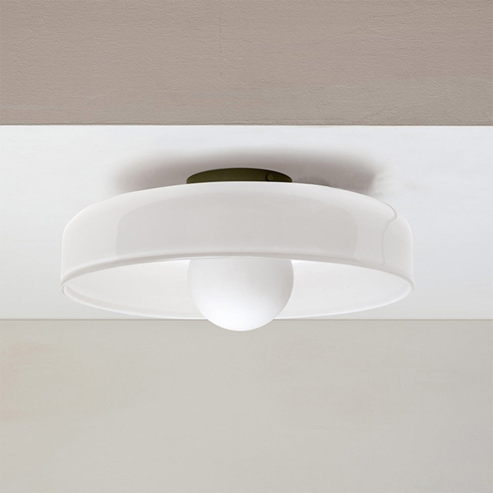 Moderne Ronde Plafondlamp Zwart met Dimbare LED voor Slaapkamer en Woonkamer - Elegante Plafonniere met Luxe Afwerking 10