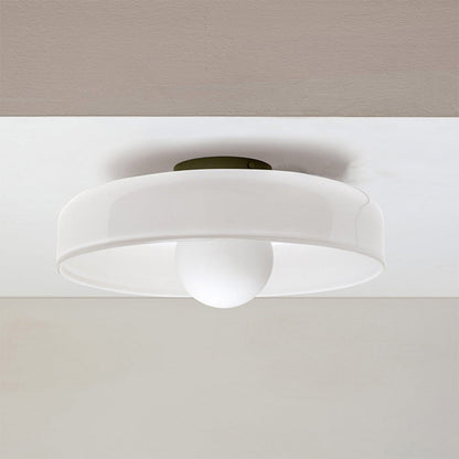 Moderne Ronde Plafondlamp Zwart met Dimbare LED voor Slaapkamer en Woonkamer - Elegante Plafonniere met Luxe Afwerking 10