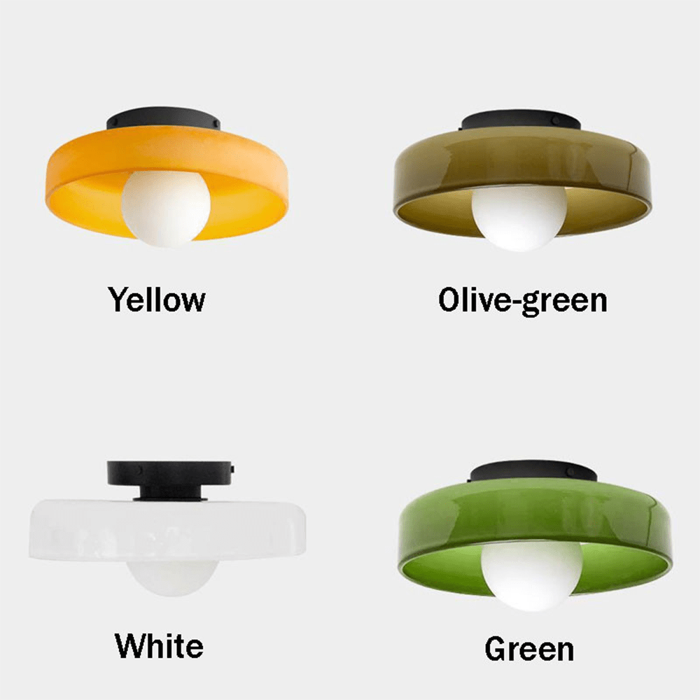 Moderne Ronde Plafondlamp Zwart met Dimbare LED voor Slaapkamer en Woonkamer - Elegante Plafonniere met Luxe Afwerking 3