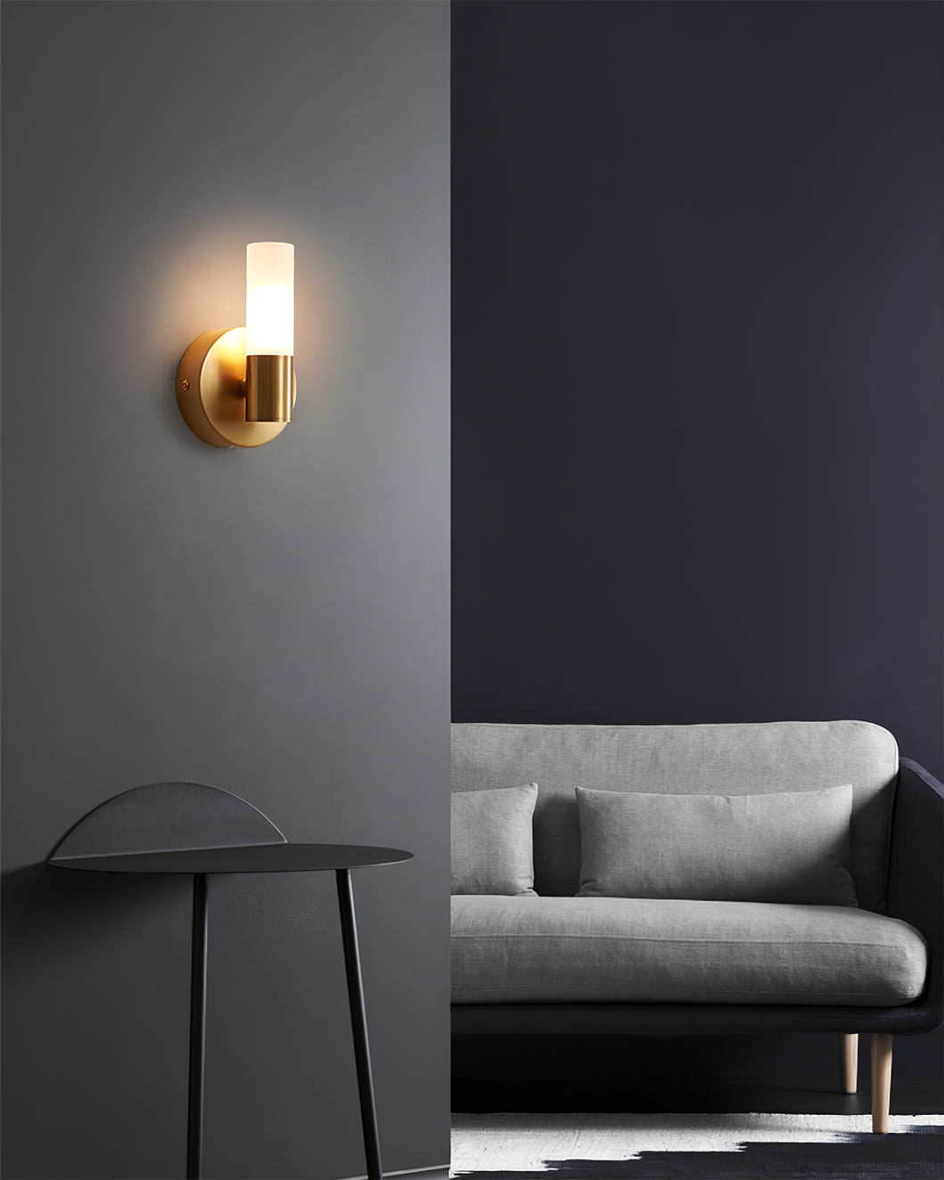 Moderne Wandlamp Goud met Dimbare LED Verlichting en Elegante Glazen Kap voor Binnengebruik 7
