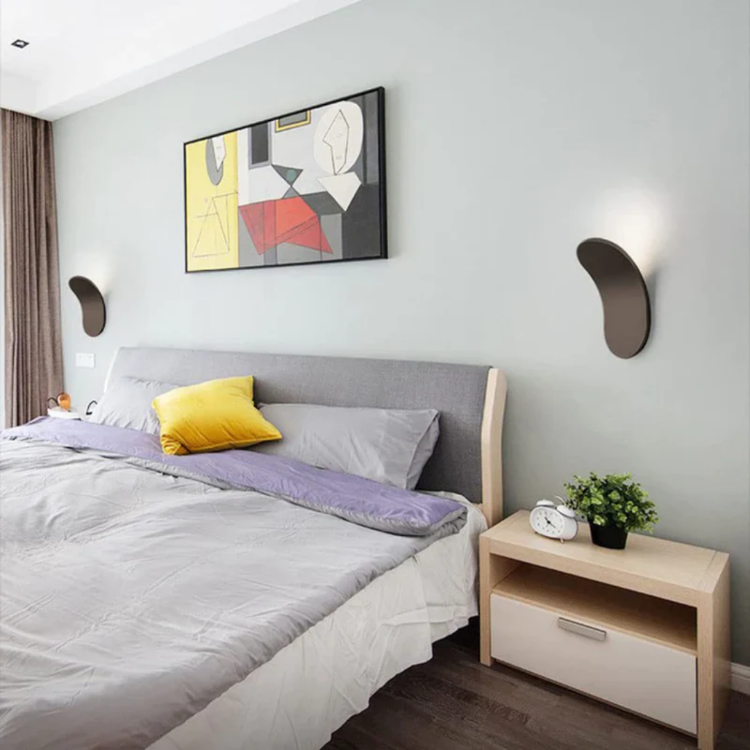 Moderne Wandlamp Zwart van Metaal met LED Verlichting – Stijlvolle Muurlamp voor Binnenruimtes, Compact en Duurzaam 5