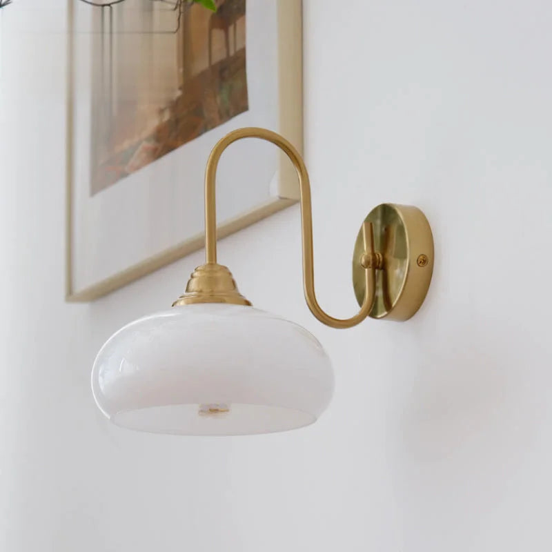 Moderne Wandlamp van Glas met Bauhaus Design voor Sfeervolle Verlichting – Geschikt voor Binnengebruik 0