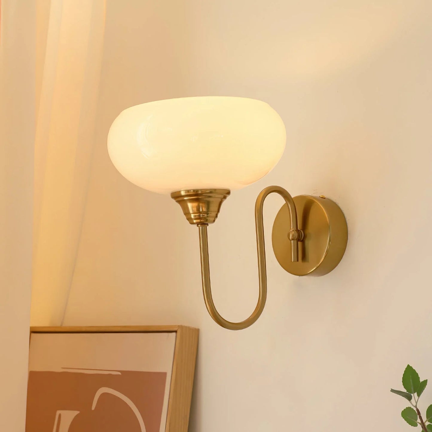 Moderne Wandlamp van Glas met Bauhaus Design voor Sfeervolle Verlichting – Geschikt voor Binnengebruik 5