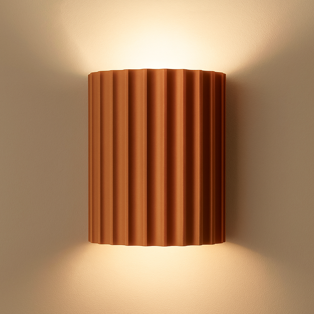 Moderne Wandlamp van Kunsthars met LED Verlichting – 14 x 8 x 16,5 cm voor Binnengebruik 4