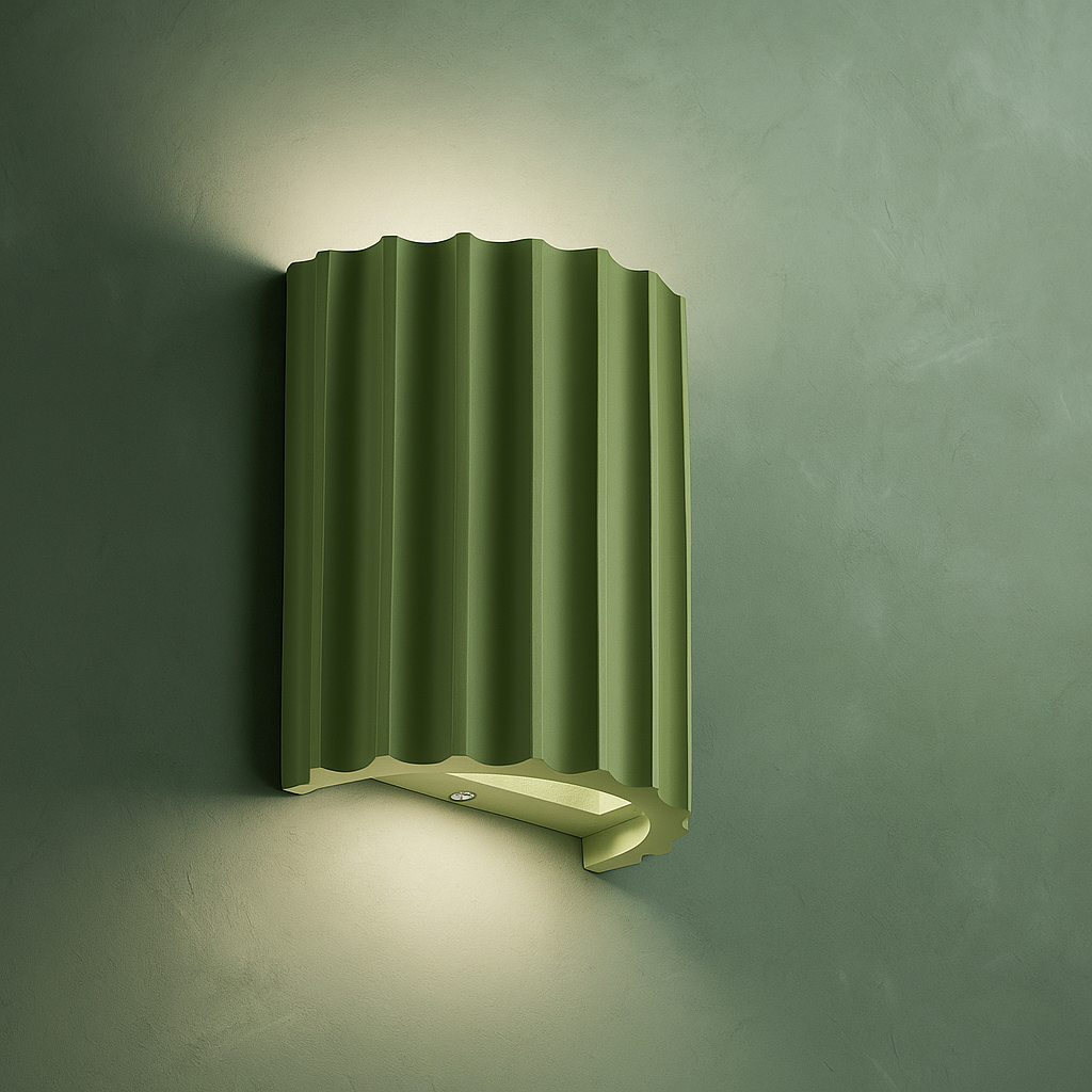 Moderne Wandlamp van Kunsthars met LED Verlichting – 14 x 8 x 16,5 cm voor Binnengebruik 6