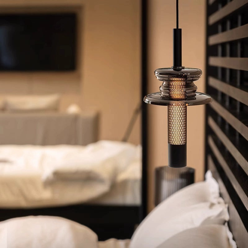 Moderne Zwarte Hanglamp met Geometrisch Ontwerp en Verstelbare Hoogte – LED Verlichting voor Woonkamer en Eetkamer 3