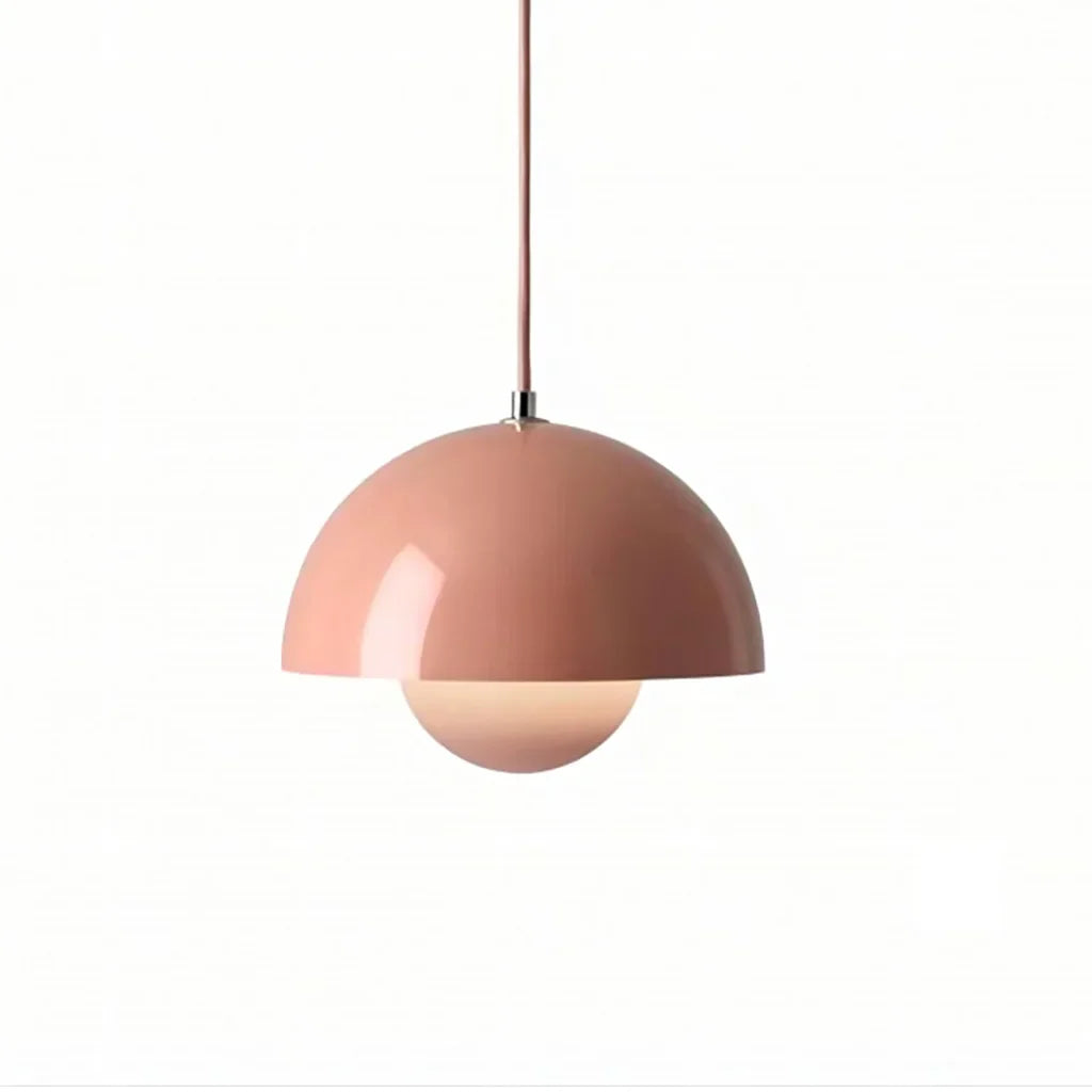Moderne Zwarte Hanglamp voor Eettafel en Slaapkamer – Stijlvolle Woonkamer Lamp met Bloemknop Design 11