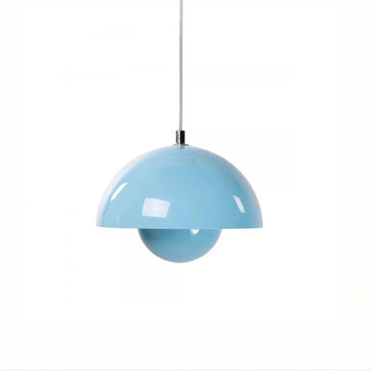 Moderne Zwarte Hanglamp voor Eettafel en Slaapkamer – Stijlvolle Woonkamer Lamp met Bloemknop Design 12