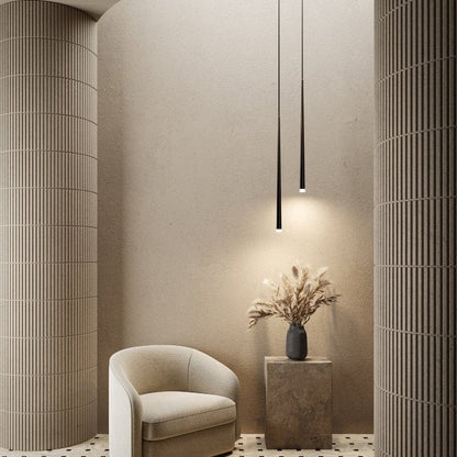 Moderne Zwarte Hanglamp voor Eettafel met Druppelontwerp en LED Verlichting – Stijlvolle Woonkamer Lamp 0