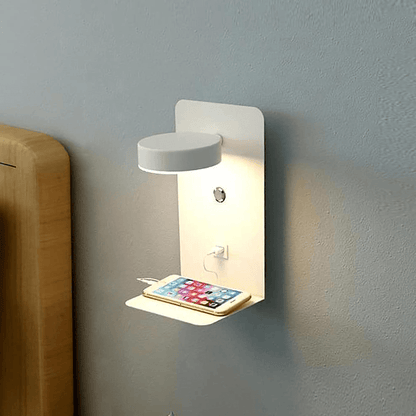 Nachtlamp met 330° Draaibaarheid en USB Oplaadstation – Multifunctioneel Nachtlampje voor Slaapkamer 3