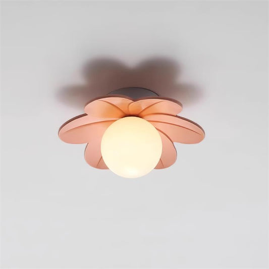 Plafondlamp met Bloemdesign in Rijke Kleuren – Elegante Verlichting voor Elke Ruimte 0