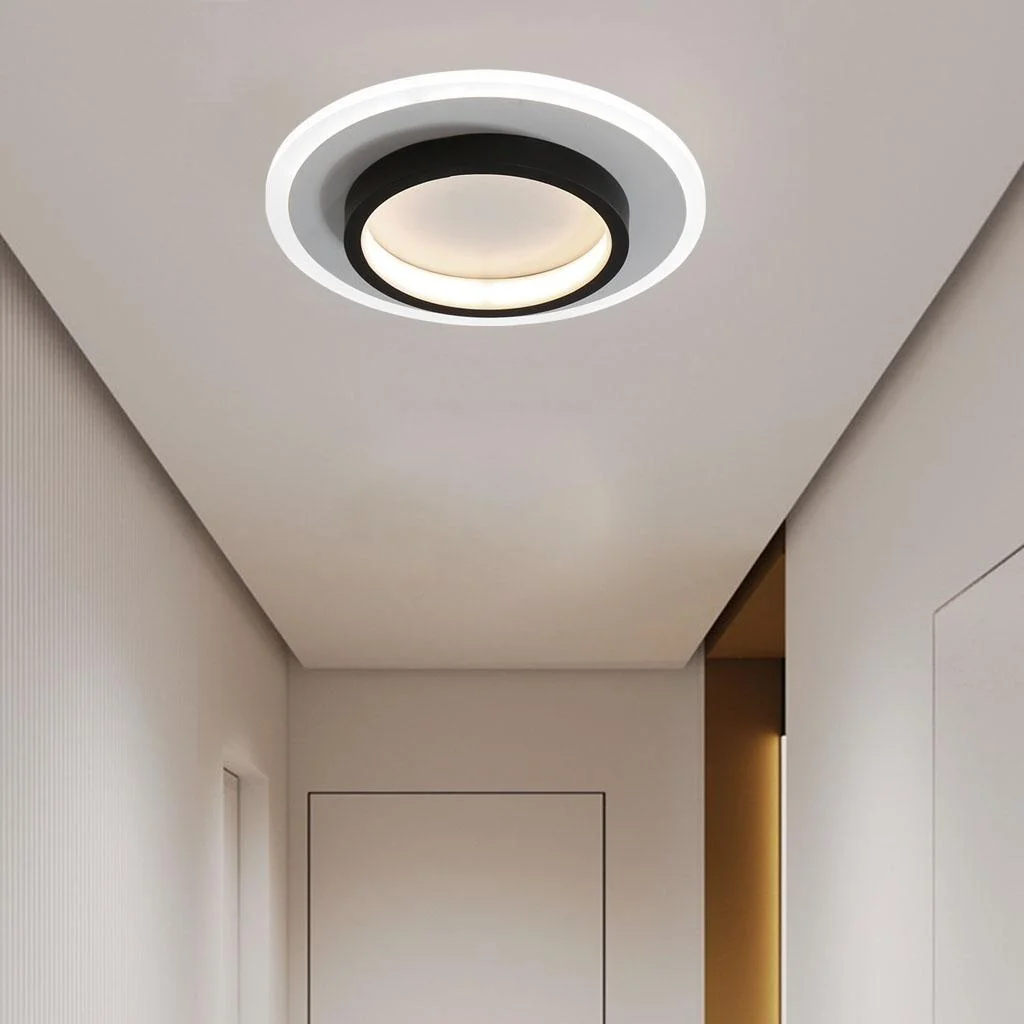 Ronde LED Plafondlamp 10W met Modern Design voor Slaapkamer en Woonkamer – Energiezuinig en Compact 4