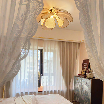 Rotan Hanglamp in Bloemvorm – Elegante Woonkamer en Eetkamer Lamp van Natuurlijk Rotan 11