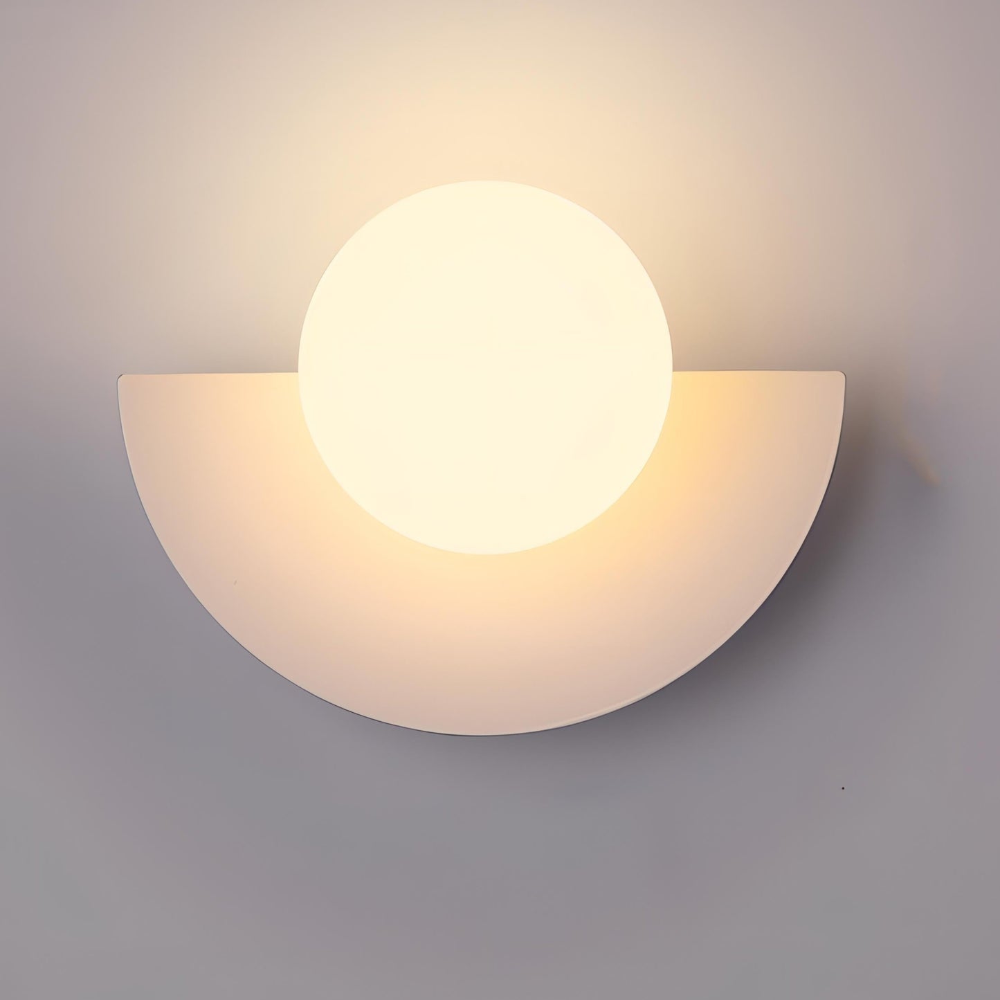 Scandinavische Halfronde Wandlamp met Geïntegreerde LED – Everest Wandverlichting voor Hal en Slaapkamer 0