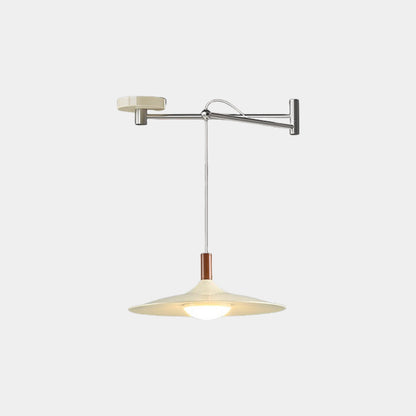 Scandinavische Hanglamp met Verstelbare Zwenkarm en Dimbare LED Verlichting 6