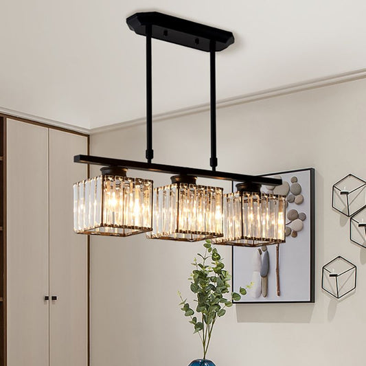 Scandinavische Lineaire Hanglamp voor Eetkamer – Elegante Verlichting met Gelijke Lichtspreiding 0